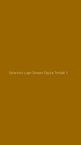 Tampilan Antarmuka Aplikasi Gelartoto Login Dompet Digital Terbaik - 1