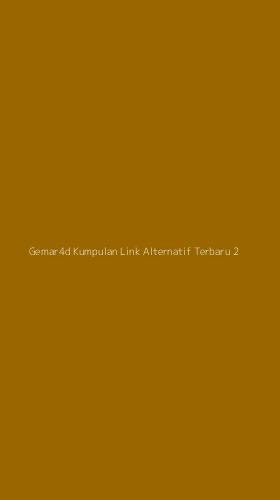 Tampilan Antarmuka Aplikasi Gemar4d Kumpulan Link Alternatif Terbaru - 2