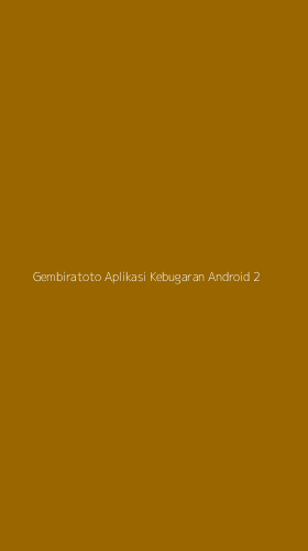 Tampilan Antarmuka Aplikasi Gembiratoto Aplikasi Kebugaran Android - 2