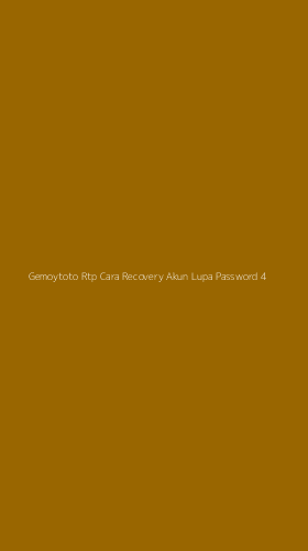 Tampilan Antarmuka Aplikasi Gemoytoto Rtp Cara Recovery Akun Lupa Password - 4