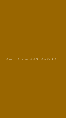 Tampilan Antarmuka Aplikasi Gemoytoto Rtp Kumpulan Link Situs Game Populer - 2