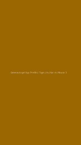Tampilan Antarmuka Aplikasi Generasitogel App Prediksi Togel Jitu Hari Ini Akurat - 3