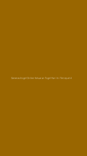 Tampilan Antarmuka Aplikasi Generasitogel Online Keluaran Togel Hari Ini Tercepat - 4