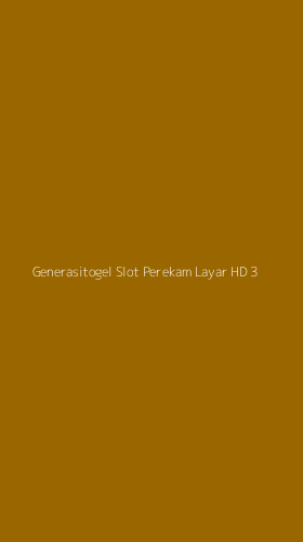 Tampilan Antarmuka Aplikasi Generasitogel Slot Perekam Layar Hd - 3