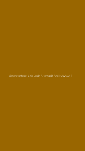 Tampilan Antarmuka Aplikasi Generatortogel Link Login Alternatif Anti Nawala - 1