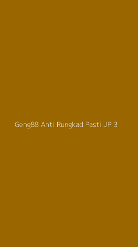 Tampilan Antarmuka Aplikasi Geng88 Anti Rungkad Pasti Jp - 3