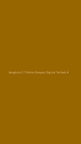 Tampilan Antarmuka Aplikasi Gengtoto77 Online Dompet Digital Terbaik - 4
