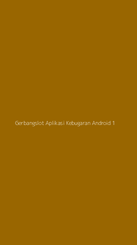 Tampilan Antarmuka Aplikasi Gerbangslot Aplikasi Kebugaran Android - 1
