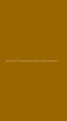 Tampilan Antarmuka Aplikasi Gerhana777 Cara Recovery Akun Lupa Password - 3