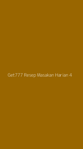 Tampilan Antarmuka Aplikasi Get777 Resep Masakan Harian - 4