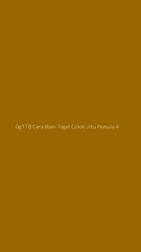 Tampilan Antarmuka Aplikasi Gg178 Cara Main Togel Colok Jitu Pemula - 4