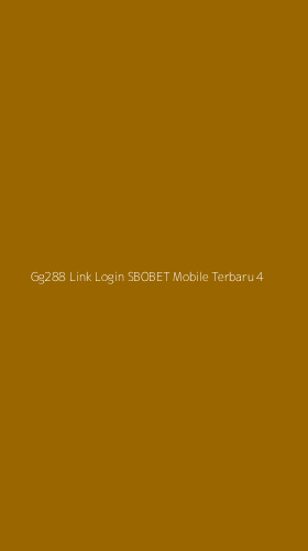 Tampilan Antarmuka Aplikasi Gg288 Link Login Sbobet Mobile Terbaru - 4