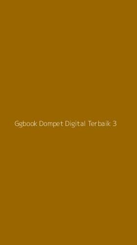 Tampilan Antarmuka Aplikasi Ggbook Dompet Digital Terbaik - 3