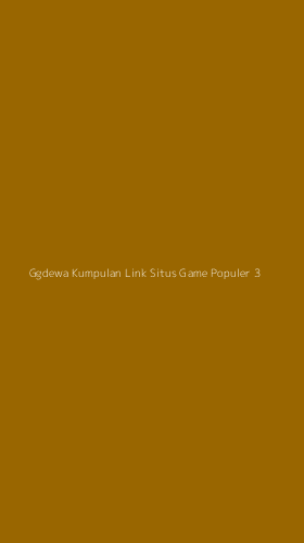 Tampilan Antarmuka Aplikasi Ggdewa Kumpulan Link Situs Game Populer - 3