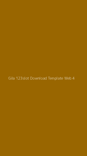 Tampilan Antarmuka Aplikasi Gila 123slot Download Template Web - 4