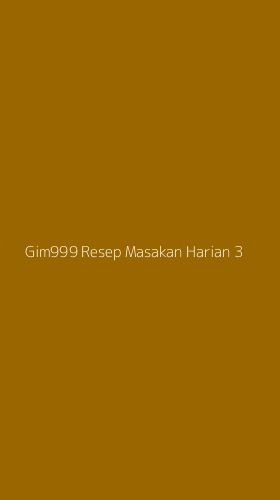 Tampilan Antarmuka Aplikasi Gim999 Resep Masakan Harian - 3