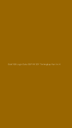 Tampilan Antarmuka Aplikasi Giok168 Login Data Sgp Hk Sdy Terlengkap Hari Ini - 4