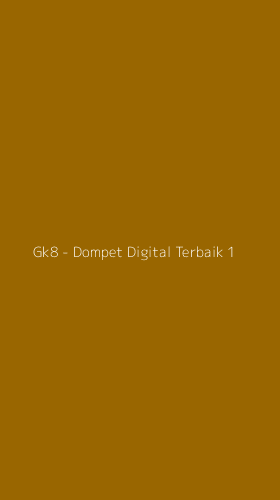 Tampilan Antarmuka Aplikasi Gk8 - Dompet Digital Terbaik - 1