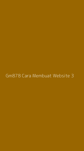 Tampilan Antarmuka Aplikasi Gm878 Cara Membuat Website - 3