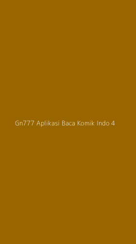 Tampilan Antarmuka Aplikasi Gn777 Aplikasi Baca Komik Indo - 4