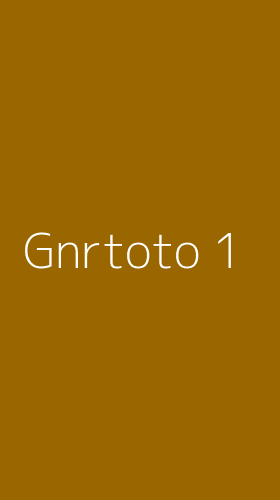 Tampilan Antarmuka Aplikasi Gnrtoto - 1