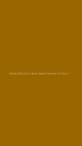 Tampilan Antarmuka Aplikasi Gntoto Rtp Situs Multi Game Terbesar Di Asia - 2