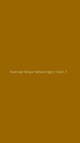 Tampilan Antarmuka Aplikasi Goaltogel Belajar Bahasa Inggris Cepat - 3