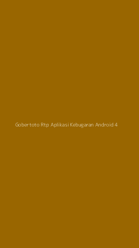 Tampilan Antarmuka Aplikasi Gobertoto Rtp Aplikasi Kebugaran Android - 4