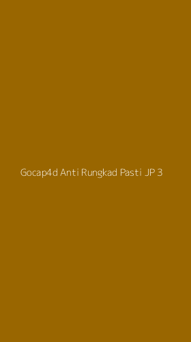 Tampilan Antarmuka Aplikasi Gocap4d Anti Rungkad Pasti Jp - 3