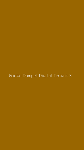 Tampilan Antarmuka Aplikasi God4d Dompet Digital Terbaik - 3