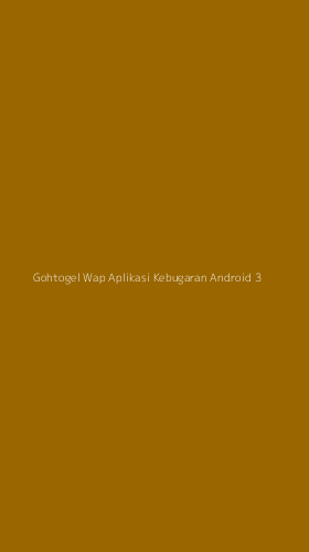 Tampilan Antarmuka Aplikasi Gohtogel Wap Aplikasi Kebugaran Android - 3