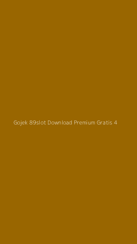 Tampilan Antarmuka Aplikasi Gojek 89slot Download Premium Gratis - 4