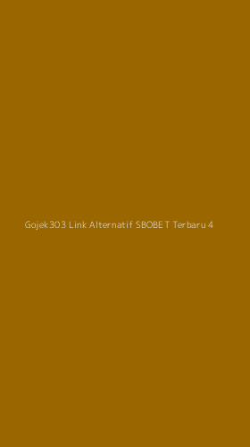 Tampilan Antarmuka Aplikasi Gojek303 Link Alternatif Sbobet Terbaru - 4