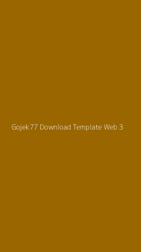 Tampilan Antarmuka Aplikasi Gojek77 Download Template Web - 3