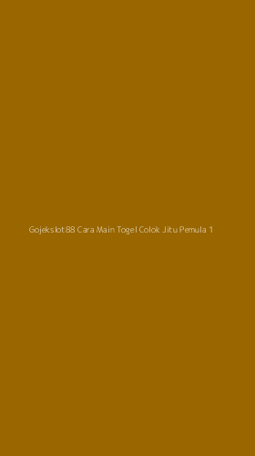 Tampilan Antarmuka Aplikasi Gojekslot88 Cara Main Togel Colok Jitu Pemula - 1