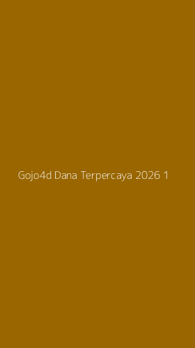 Tampilan Antarmuka Aplikasi Gojo4d Dana Terpercaya 2026 - 1