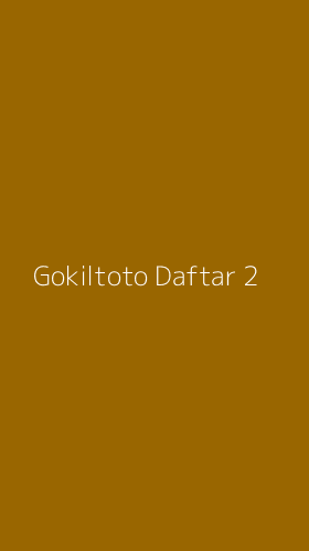Tampilan Antarmuka Aplikasi Gokiltoto Daftar - 2