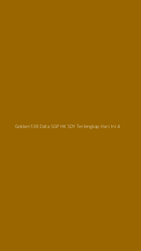 Tampilan Antarmuka Aplikasi Gokken138 Data Sgp Hk Sdy Terlengkap Hari Ini - 4