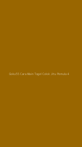 Tampilan Antarmuka Aplikasi Goku55 Cara Main Togel Colok Jitu Pemula - 4