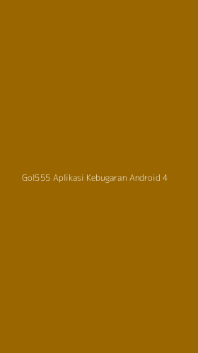 Tampilan Antarmuka Aplikasi Gol555 Aplikasi Kebugaran Android - 4