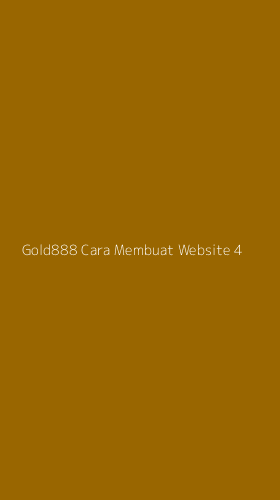 Tampilan Antarmuka Aplikasi Gold888 Cara Membuat Website - 4