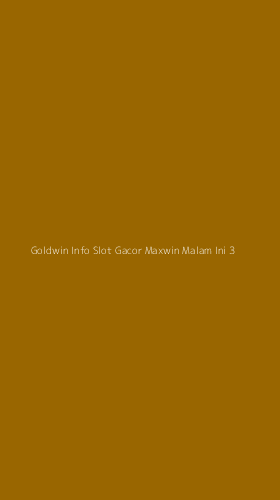 Tampilan Antarmuka Aplikasi Goldwin Info Slot Gacor Maxwin Malam Ini - 3
