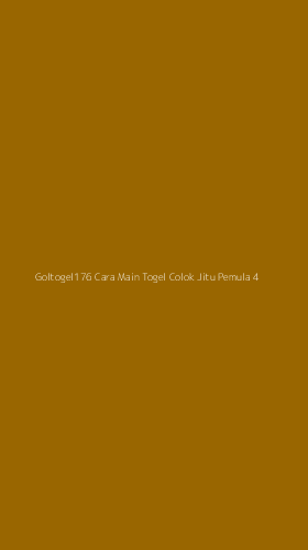 Tampilan Antarmuka Aplikasi Goltogel176 Cara Main Togel Colok Jitu Pemula - 4