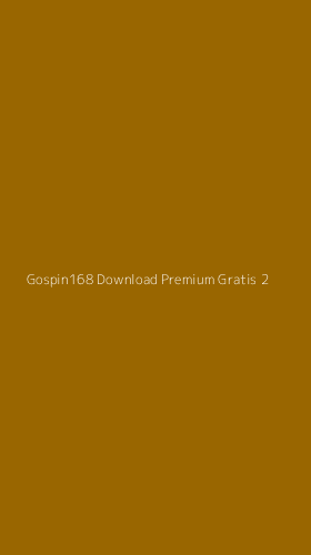 Tampilan Antarmuka Aplikasi Gospin168 Download Premium Gratis - 2