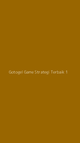 Tampilan Antarmuka Aplikasi Gotogel Game Strategi Terbaik - 1