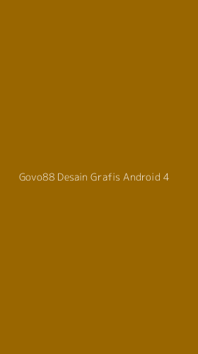 Tampilan Antarmuka Aplikasi Govo88 Desain Grafis Android - 4