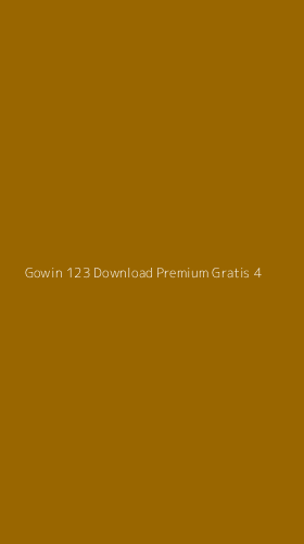 Tampilan Antarmuka Aplikasi Gowin 123 Download Premium Gratis - 4
