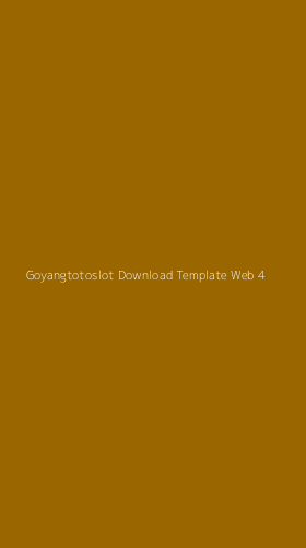 Tampilan Antarmuka Aplikasi Goyangtotoslot Download Template Web - 4