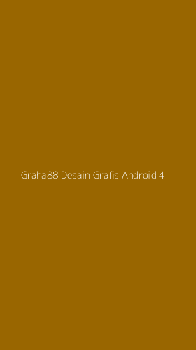 Tampilan Antarmuka Aplikasi Graha88 Desain Grafis Android - 4