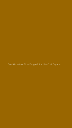 Tampilan Antarmuka Aplikasi Gresiktoto Com Situs Dengan Fitur Live Chat Cepat - 4